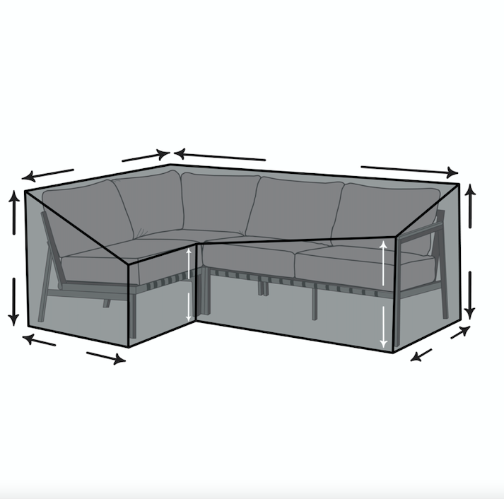 Custom Right-Hand Corner Sofa Cover