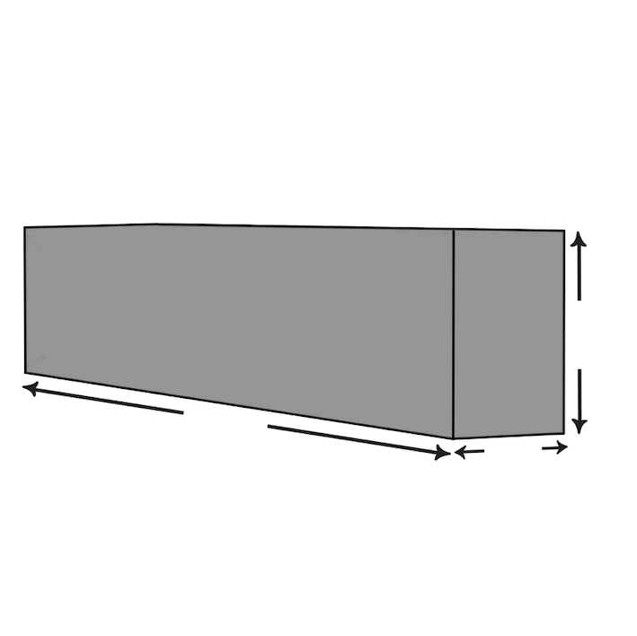 Product dimensions
