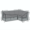 Custom Left-Hand Corner Sofa Cover