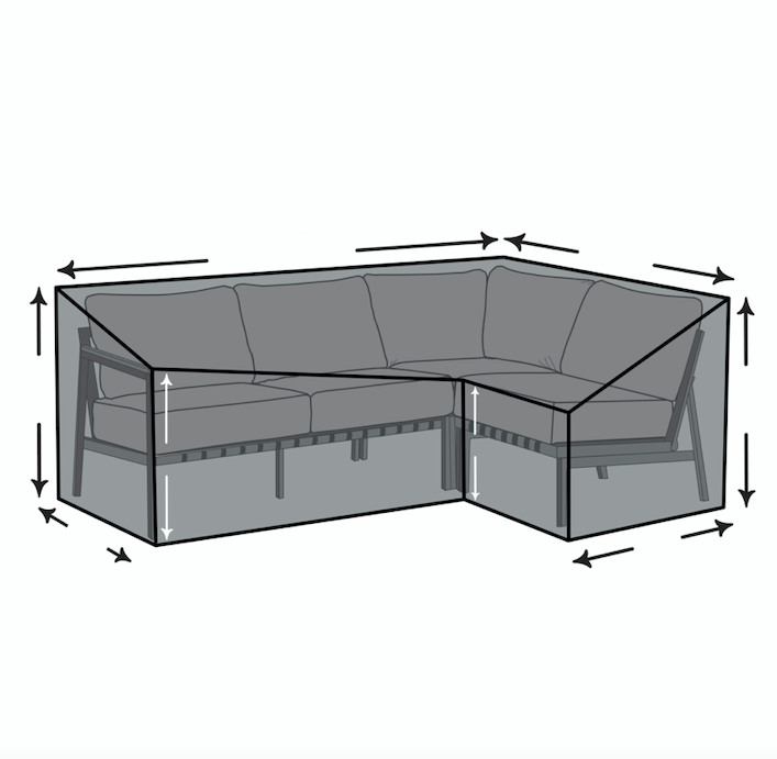 Custom Left-Hand Corner Sofa Cover