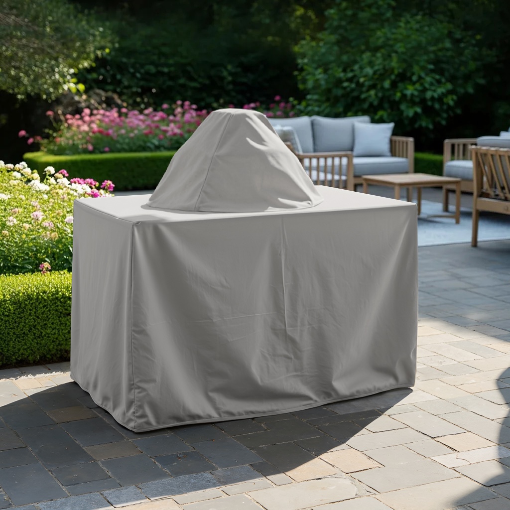 Grey Big Green Egg Kamado Cover