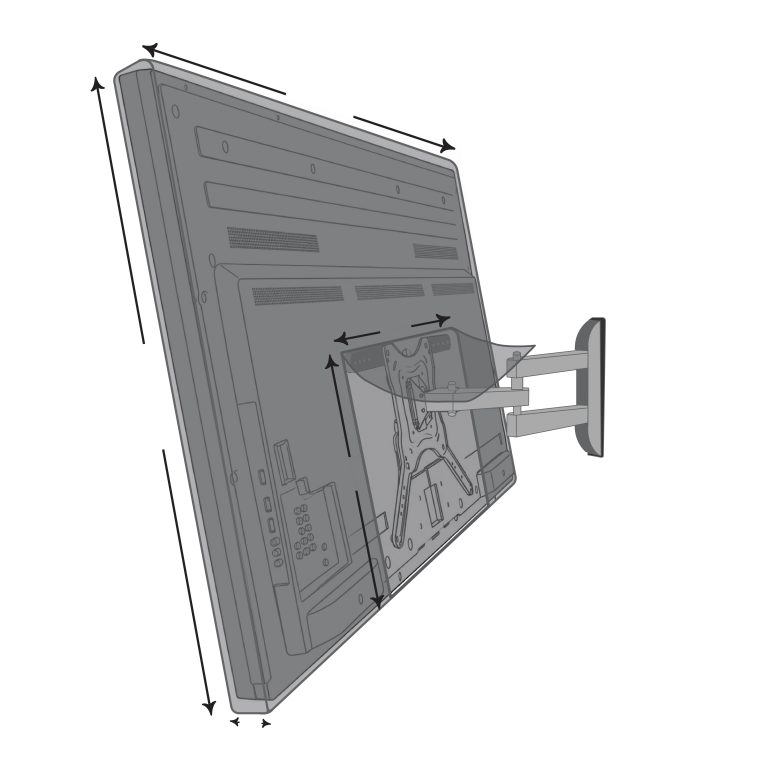 Custom Outdoor TV Cover – Weatherproof & Dustproof, Wall Mount