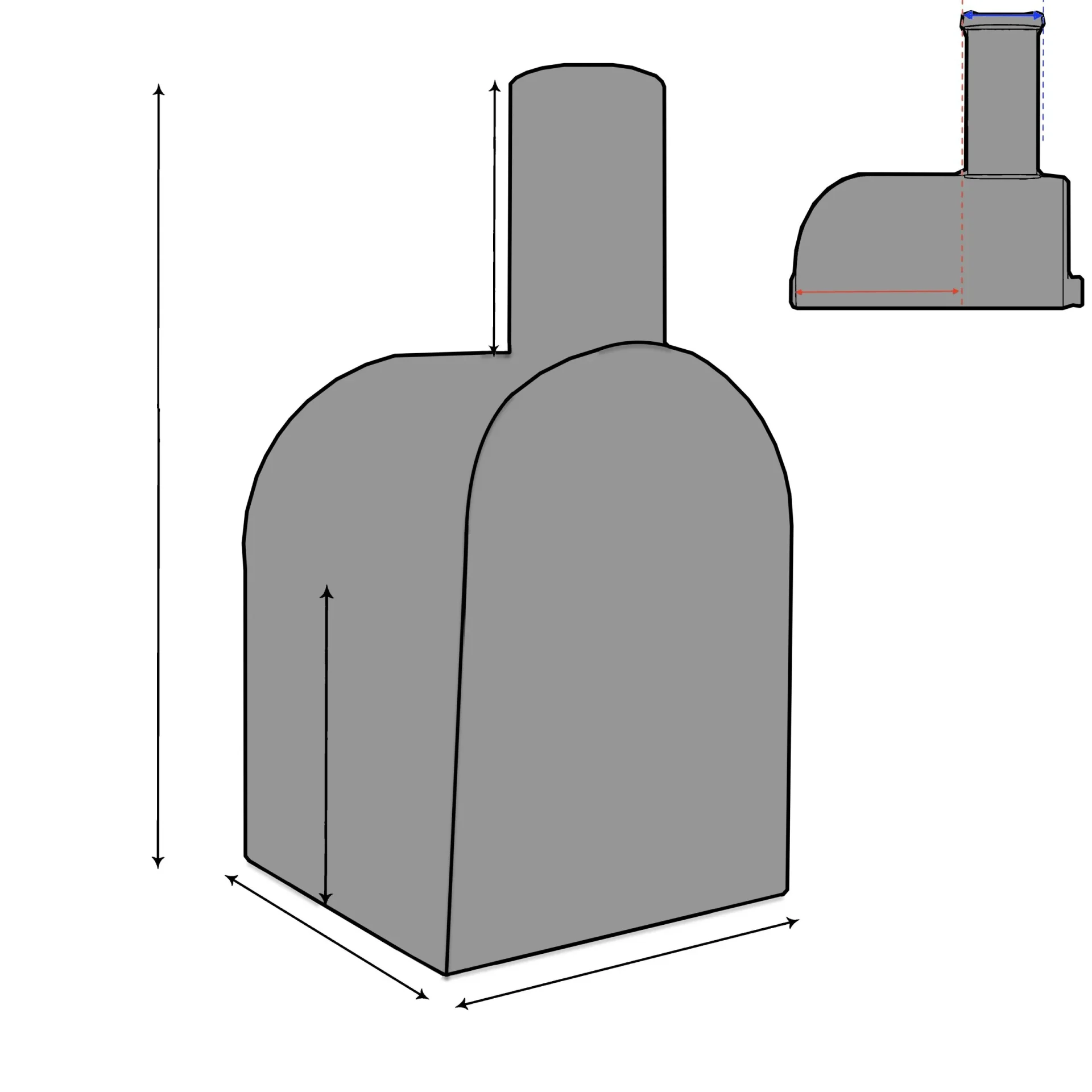 Product dimensions