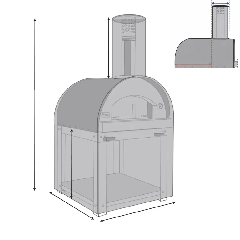Custom Made Pizza Oven Cover